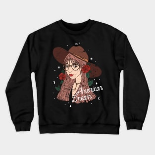 Girly American Dream Crewneck Sweatshirt